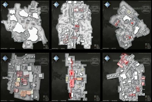 Tactical maps CoD MW2
